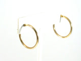 1in small gold hoops