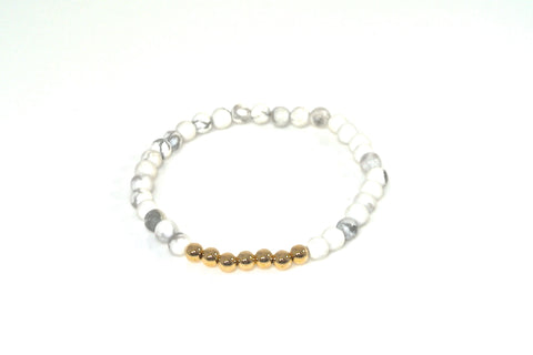clarity bead bracelet