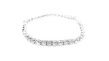 5ct diamond tennis bracelet 14kwg