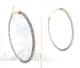 cz large 2in round hoops