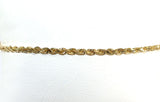 14kyg rope chain bracelet