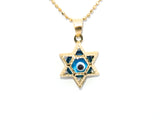 blue star of david 14kyg