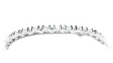 cz princess cut tennis bracelet