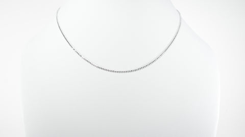 small bead chain 18kwg