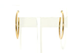 1.25in medium gold hoops