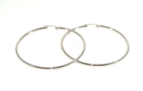2in large round gold hoops
